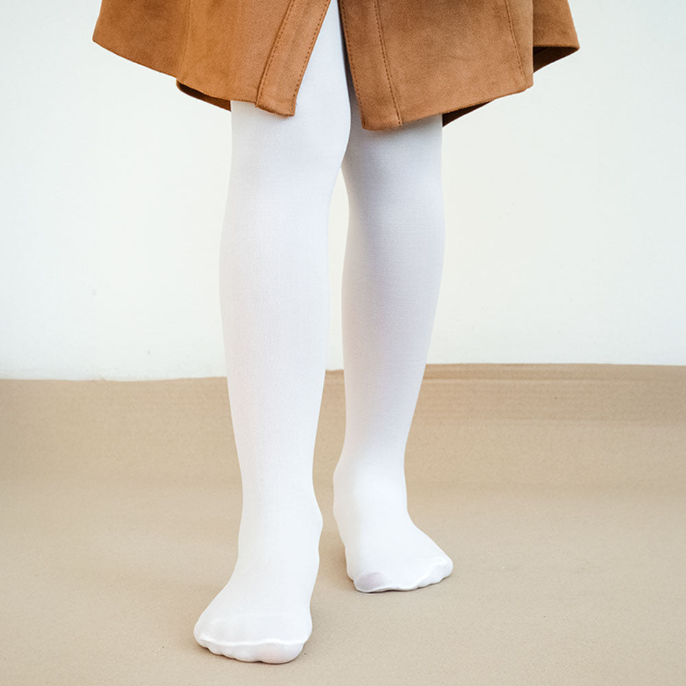 lily white leggings Lily May white ballerina tights – Kolyshop