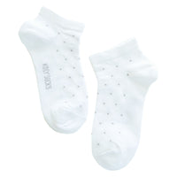 Ženske bele nazuvice sa tufnama