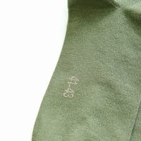 Jednobojne zelene čarape