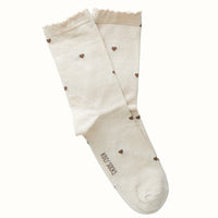 Čarape sa diskretnim srcima