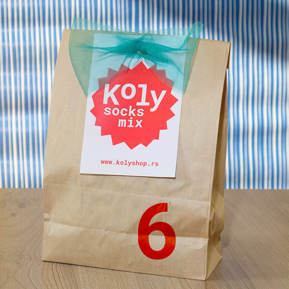 Outlet miks 6 pari dokolenica