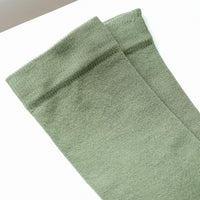 Jednobojne zelene čarape