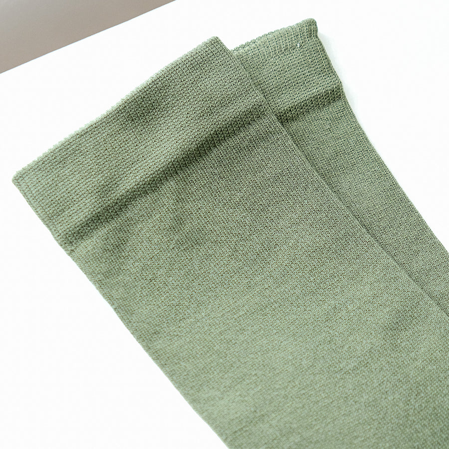 Jednobojne zelene čarape