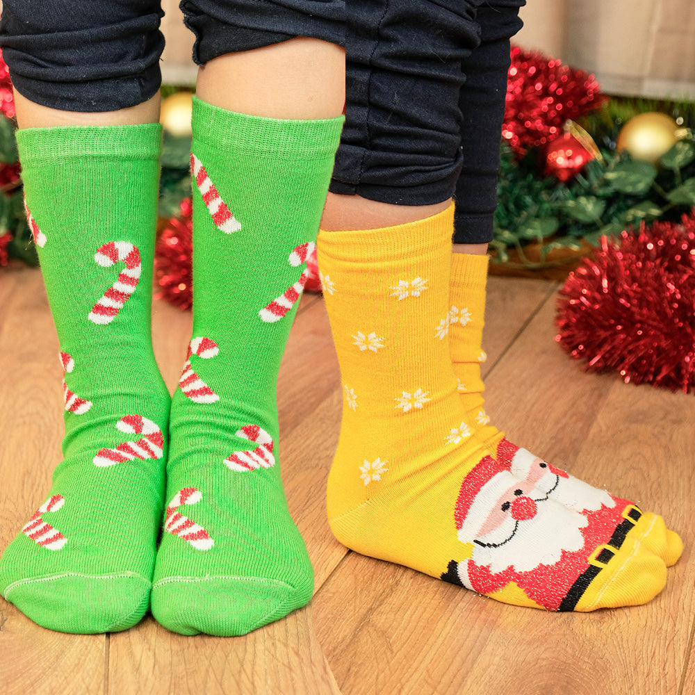 Novogodišnje čarape u dvopaku