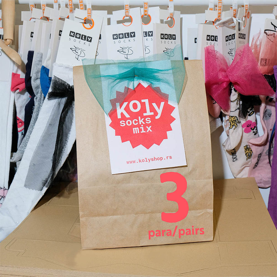 Outlet miks 3 pamučna hulahopa