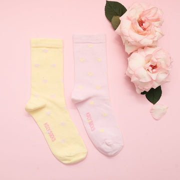 T21 Hearts socks