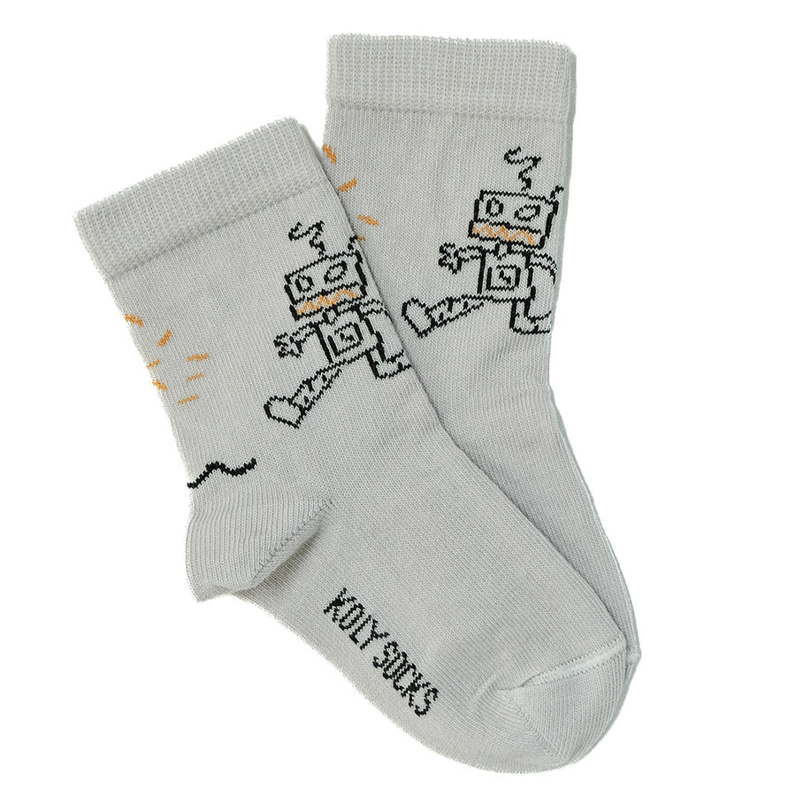 Funky robot socks