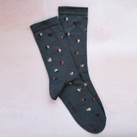 Čarape sa dvobojnim srcima