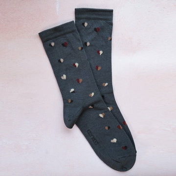 Čarape sa dvobojnim srcima
