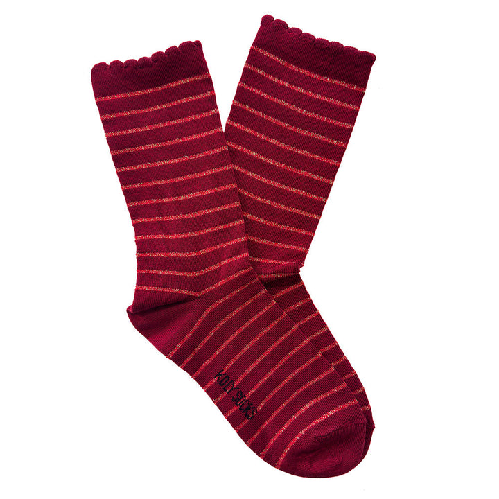 Novogodišnje prugaste čarape